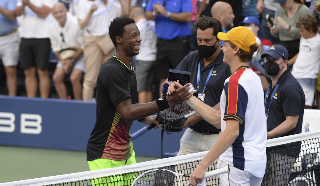 US Open : Monfils stoppé par Sinner | Fédération française de tennis