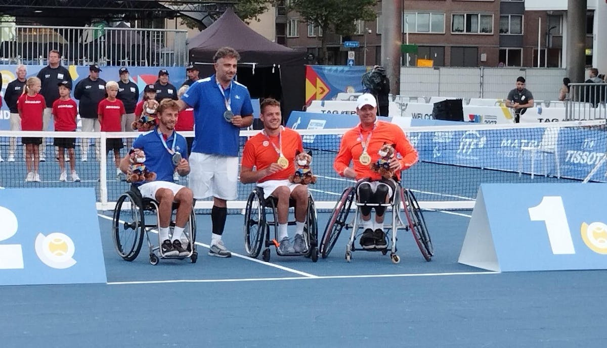 Jeux Paralympiques Européens : les Français en argent ! | Fédération française de tennis