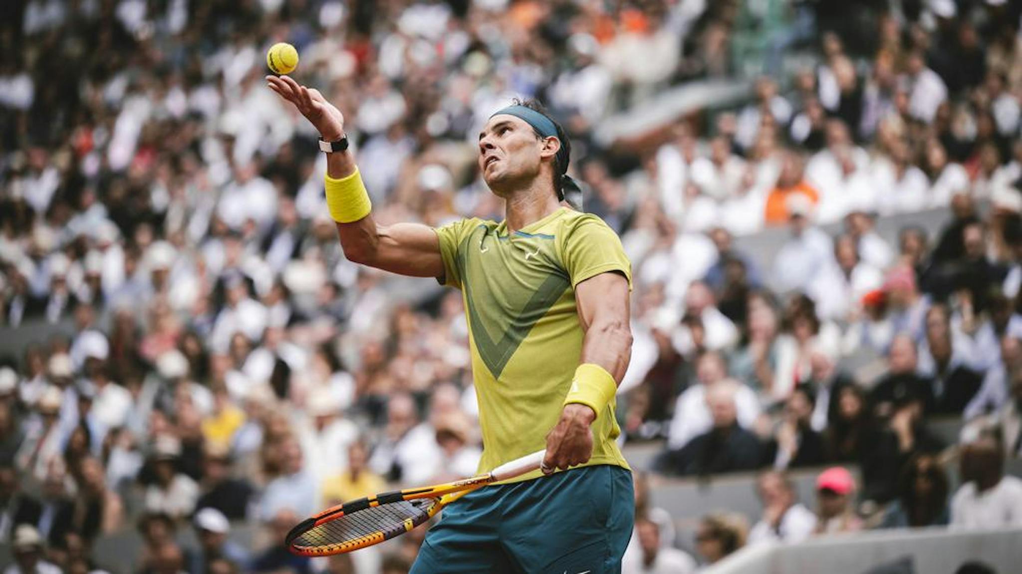 rafael Nadal s'approche des 40 ans, mais il a encore récemment progressé au service et il continue de gagner. Une source d'inspiration ?
