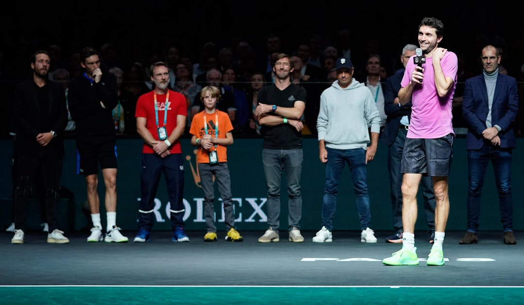 Hommage à la carrière de Gilles Simon | Fédération française de tennis