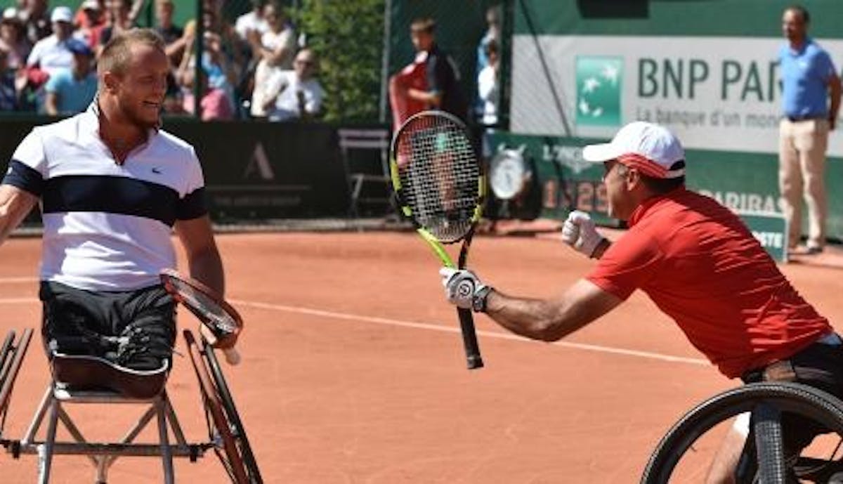 Tennis en fauteuil : Houdet-Peifer, Roland-Garros après l&#039;or de Rio ! | Fédération française de tennis