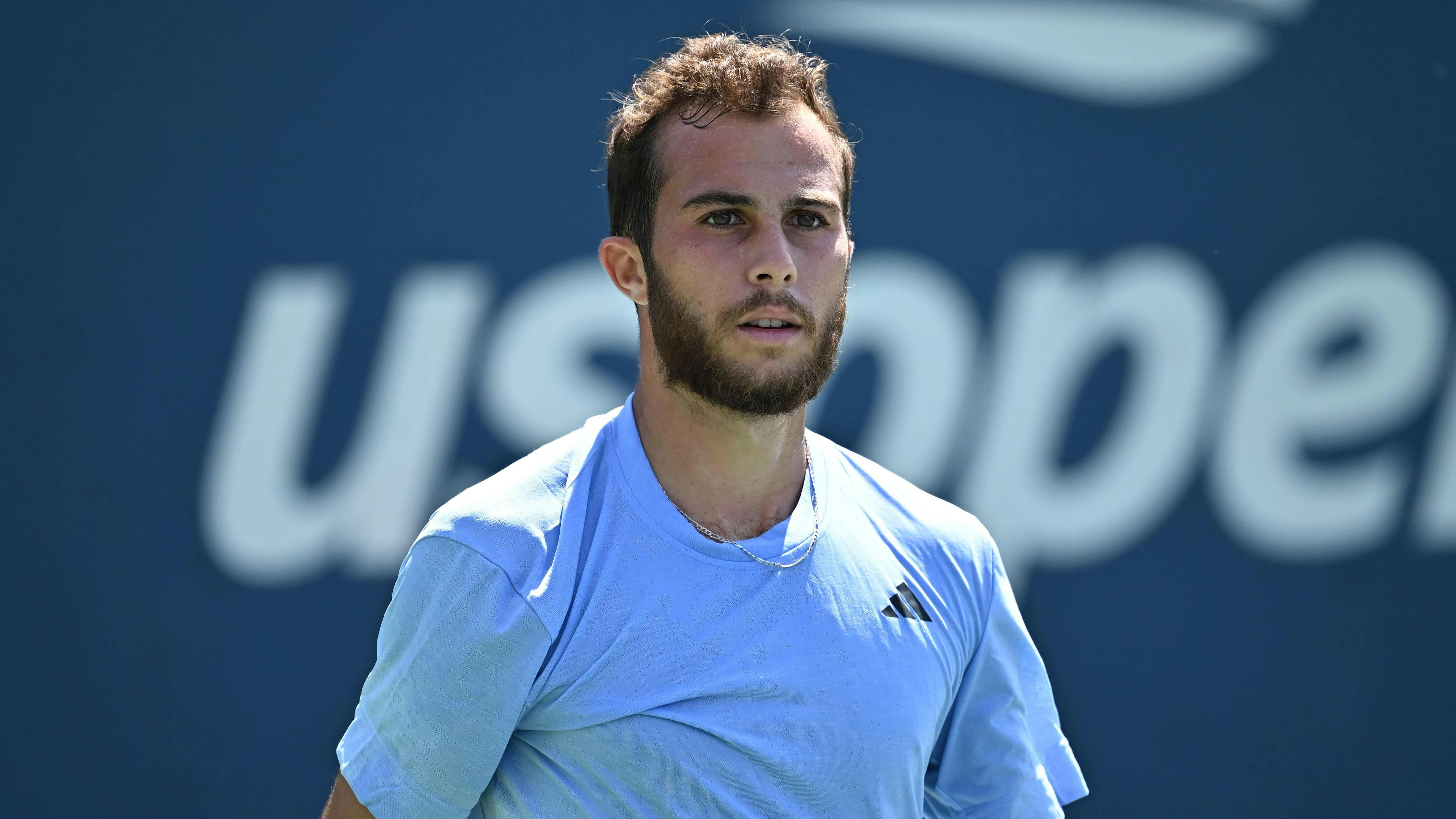 Hugo Gaston éliminé au deuxième tour de l'US Open 2023.