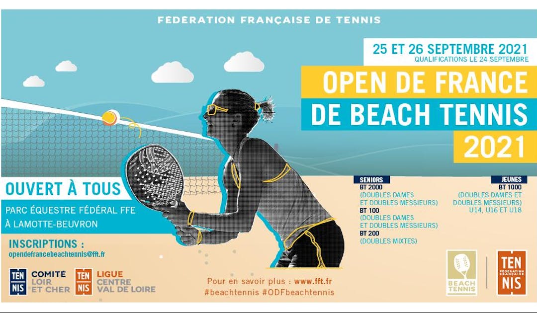 Carré beach : l'Open de France, 2e édition ! | Fédération française de tennis