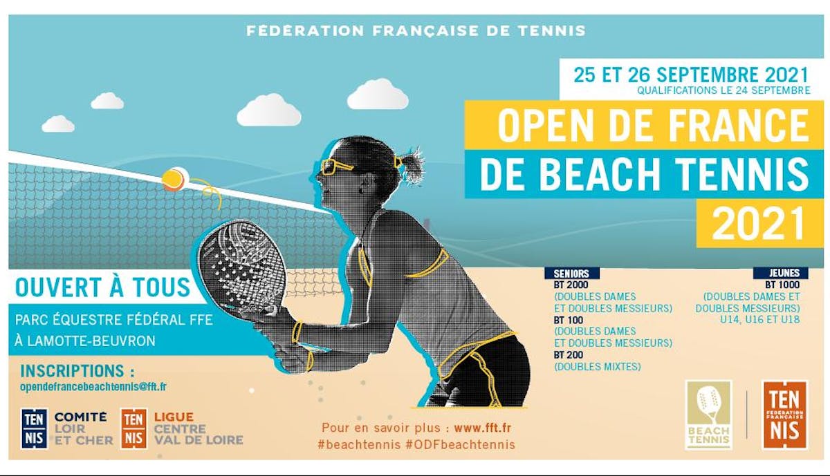 Carré beach : l'Open de France, 2e édition ! | Fédération française de tennis