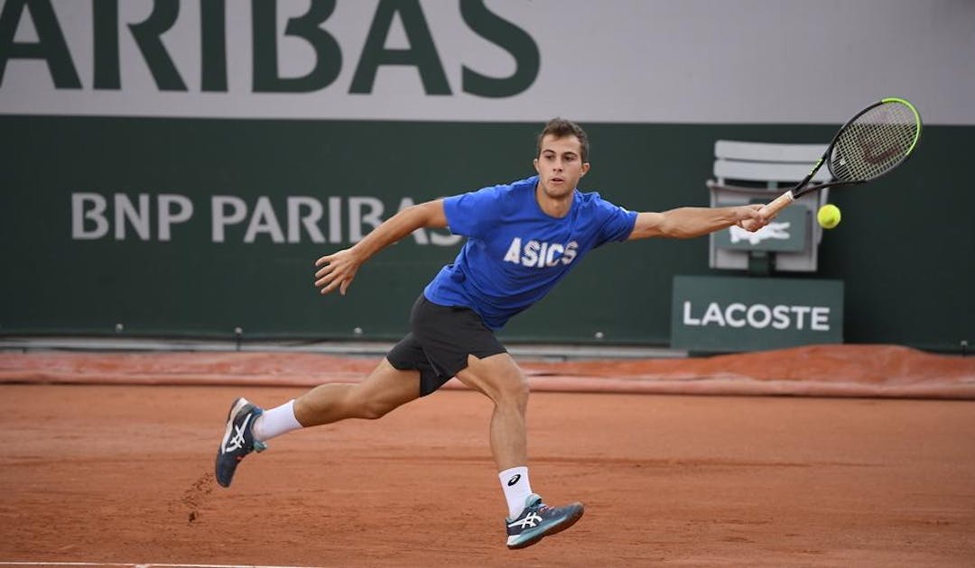 Roland-Garros : Hugo Gaston veut "sortir du terrain en ayant zéro regret" | Fédération française de tennis