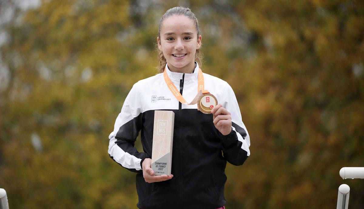12 ans filles : Lina Mislimi, mental gagnant | Fédération française de tennis