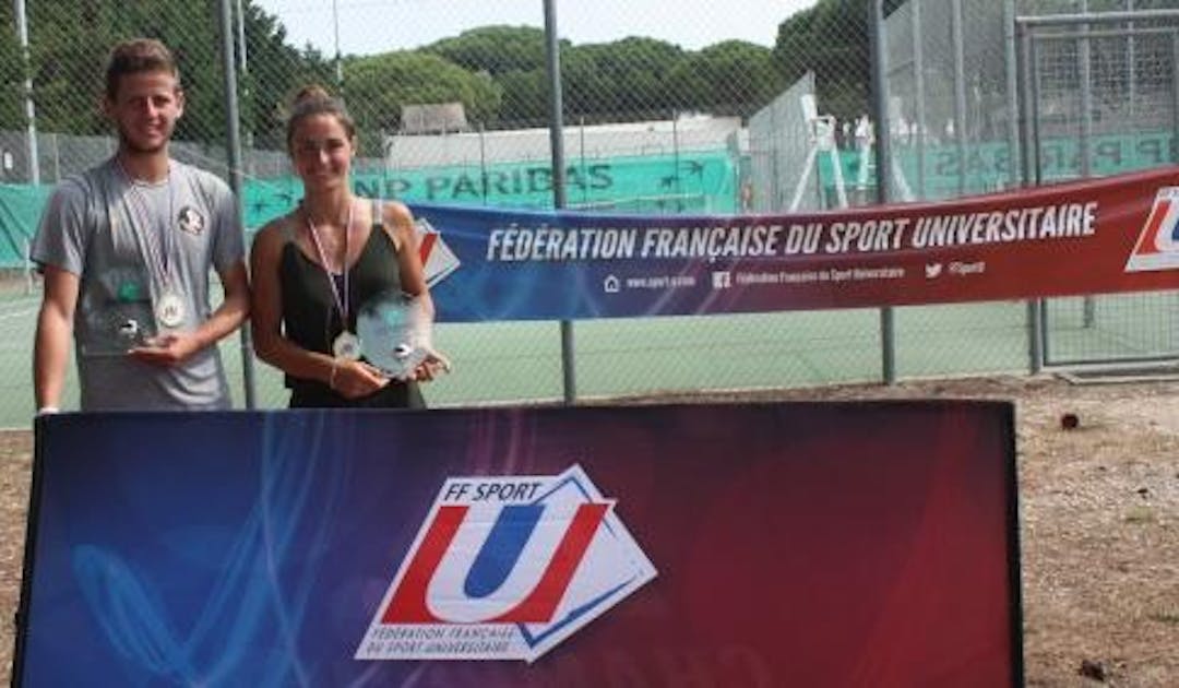 Championnats de France universitaire : Bacquié et Poullain sacrés | Fédération française de tennis