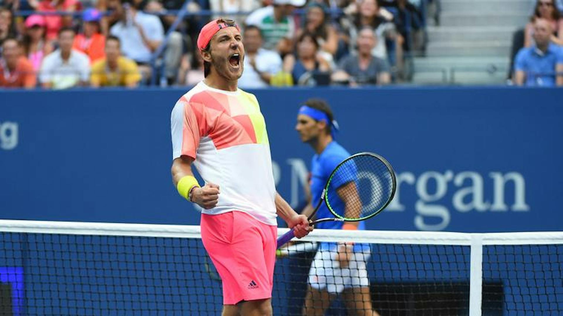 Lucas Pouille garde un souvenir vibrant de sa victoire au tie break du 5e set face à Rafael Nadal en quart de finale de l'US Open 2016.