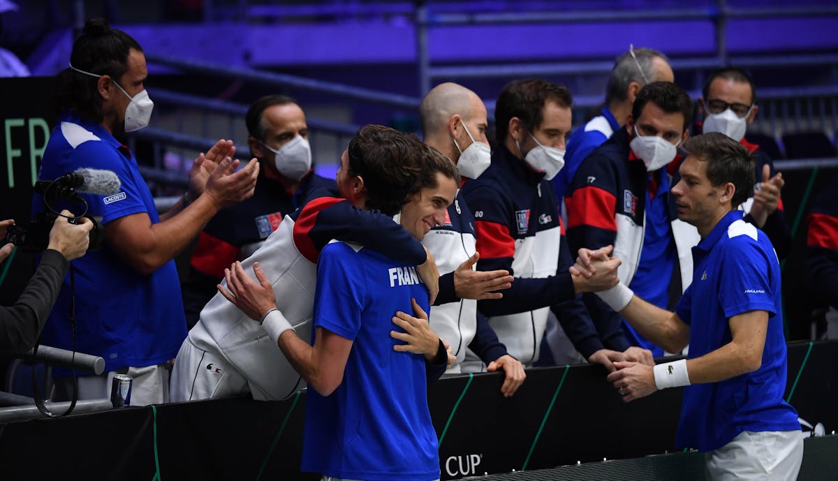 France-Grande-Bretagne : les Bleus entretiennent l'espoir | Fédération française de tennis