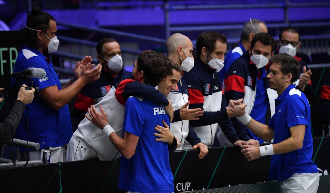 France-Grande-Bretagne : les Bleus entretiennent l'espoir | Fédération française de tennis