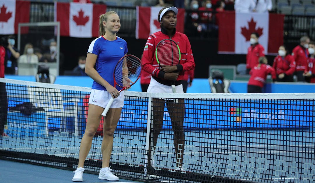 France-Canada, Billie Jean King Cup : Ferro première de cordée | Fédération française de tennis