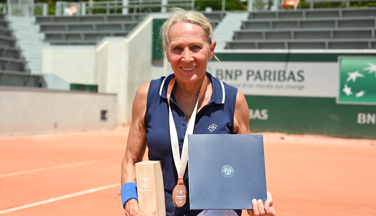 60 ans dames : Betty Michel force 6 | Fédération française de tennis