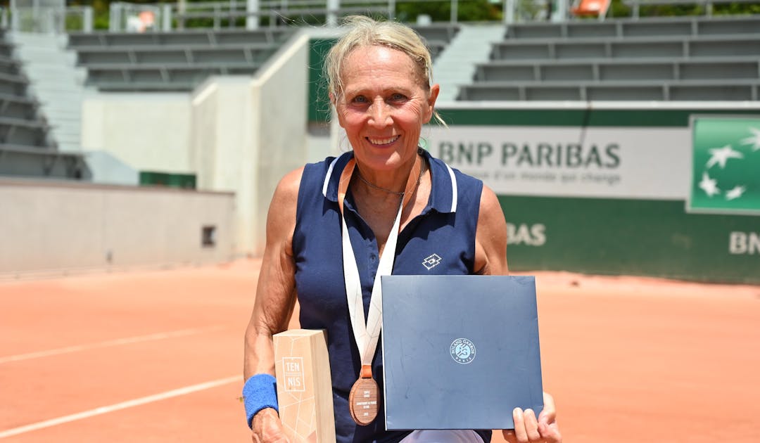 60 ans dames : Betty Michel force 6 | Fédération française de tennis