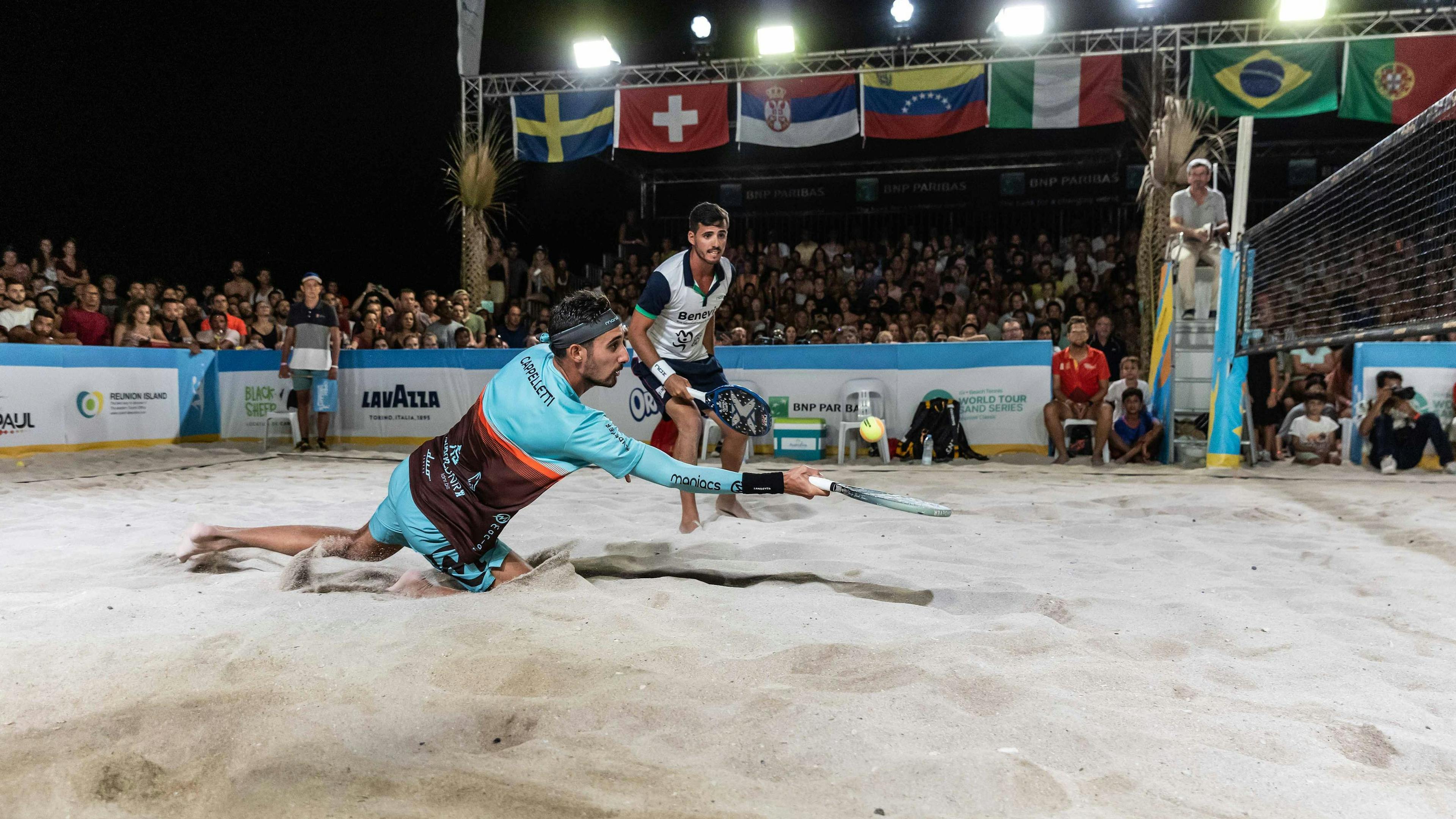 Michele Cappelletti et Antomi Ramos, vainqueurs de l'Open des Brisants 2022.