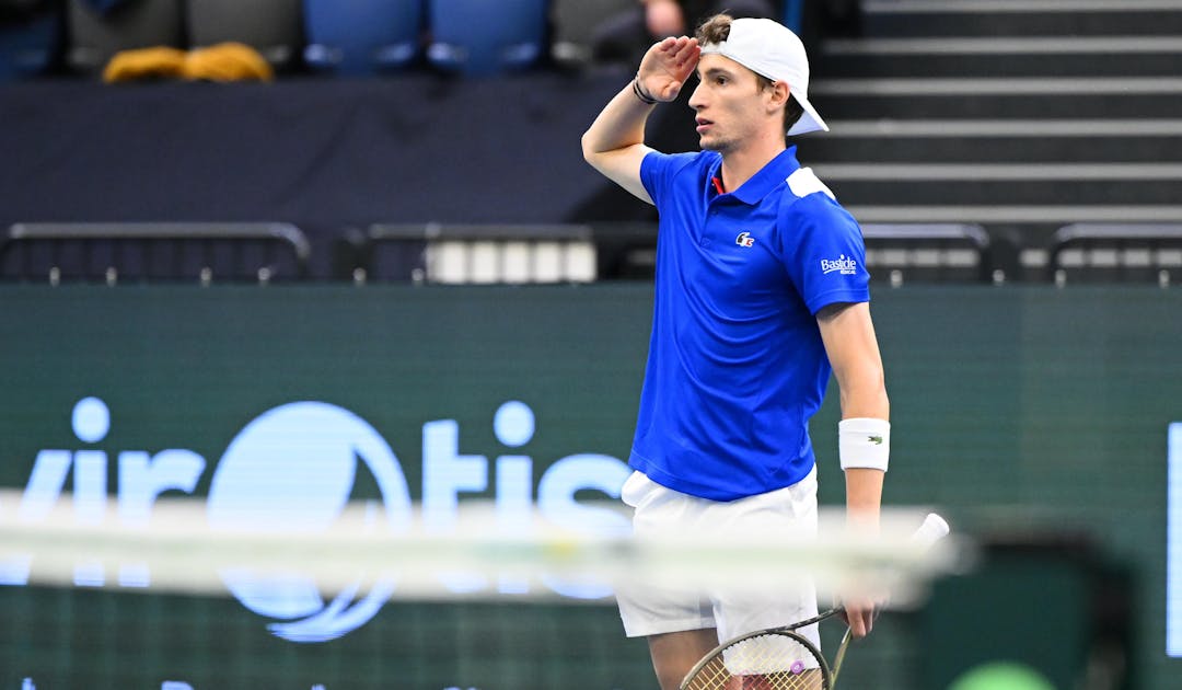Bonzi battu, Humbert égalise face à la Hongrie pour la France en Coupe Davis | Fédération française de tennis