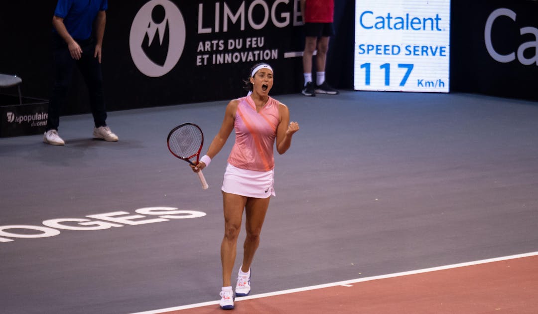 Open de Limoges : Garcia débute par un marathon | Fédération française de tennis