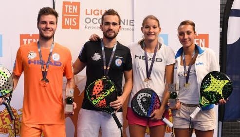 Championnats de France de padel : double doublé à Toulouse | Fédération française de tennis