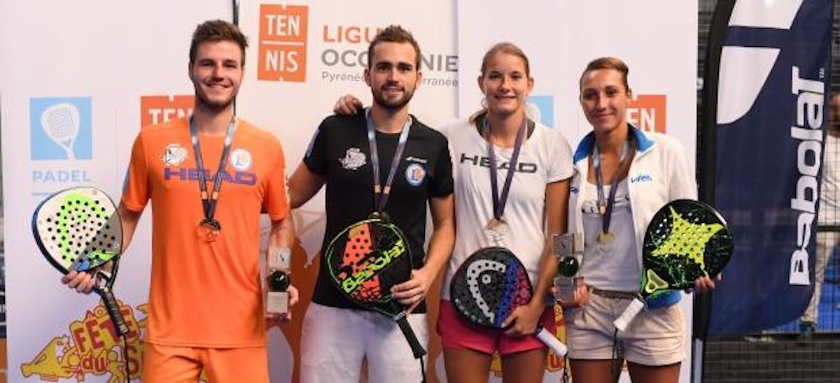 Championnats de France de padel : double doublé à Toulouse | Fédération française de tennis
