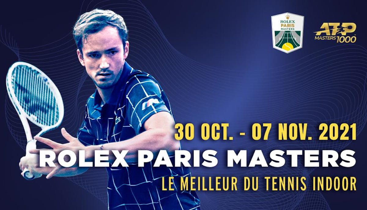 Rendez-vous avec Medvedev à l'Accor Arena pour le Rolex Paris Masters 2021 | Fédération française de tennis