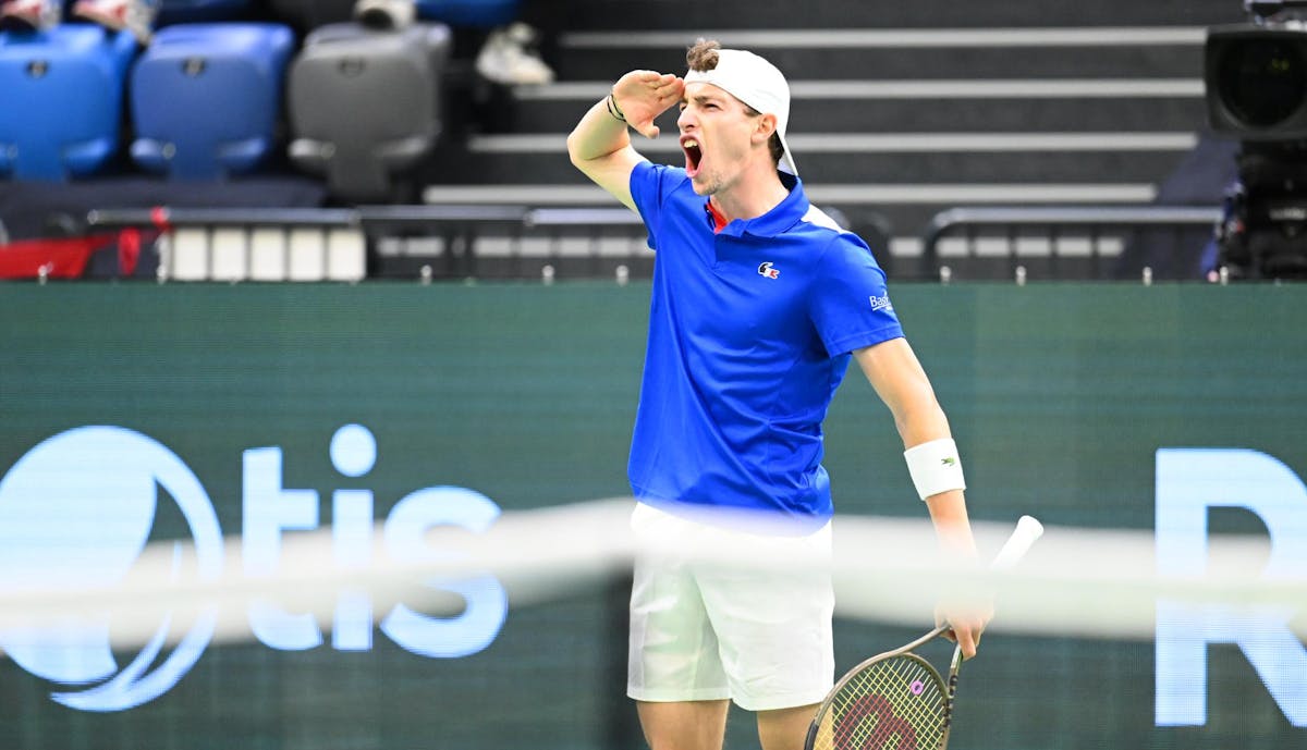 Humbert qualifie les Bleus au 5e acte | Fédération française de tennis