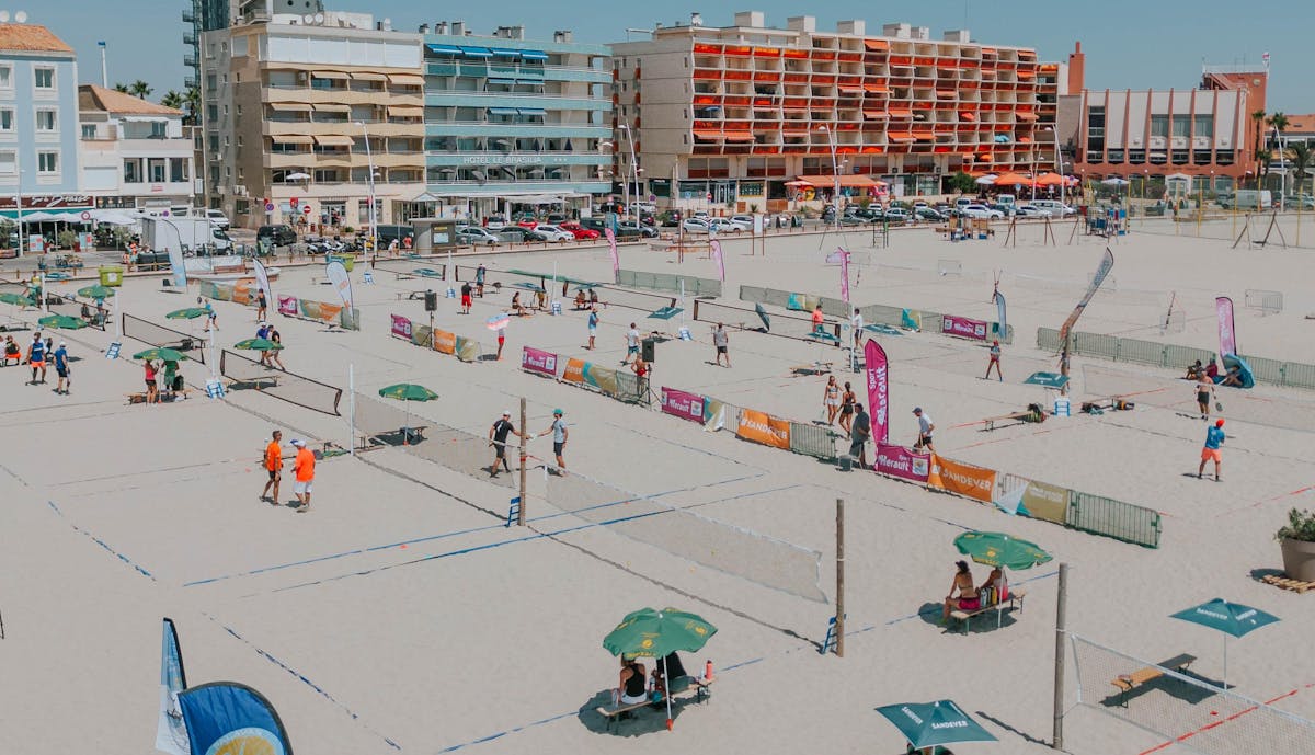 Palavas-les-Flots : feu d’artifice pour le Summer Beach Tennis Tour | Fédération française de tennis