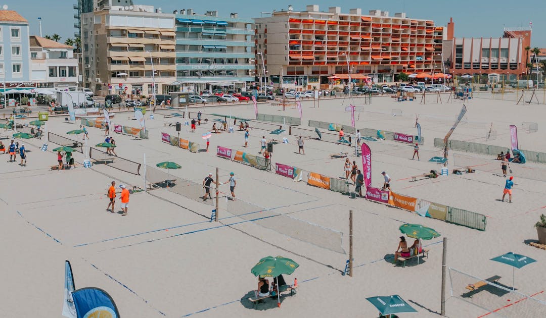 Palavas-les-Flots : feu d’artifice pour le Summer Beach Tennis Tour | Fédération française de tennis