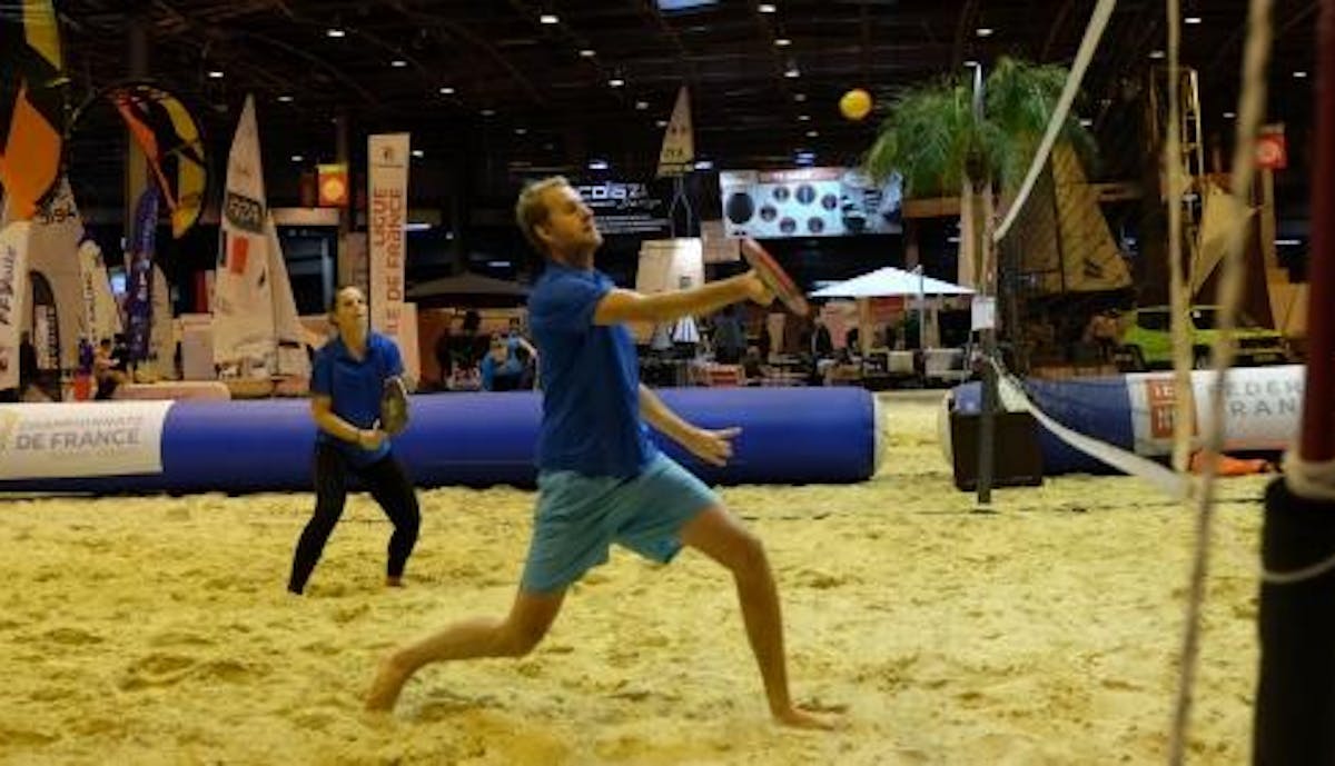 Salon Nautic, le beach tennis est compris ! | Fédération française de tennis