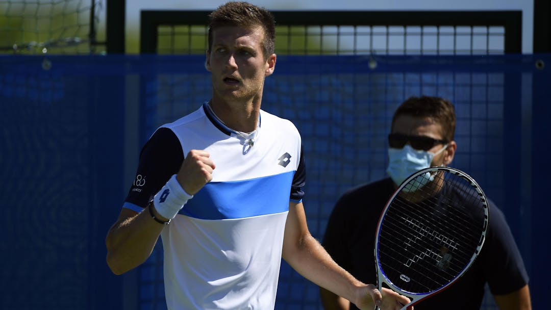 Semaine en bleu : retour gagnant pour Manuel Guinard | Fédération française de tennis