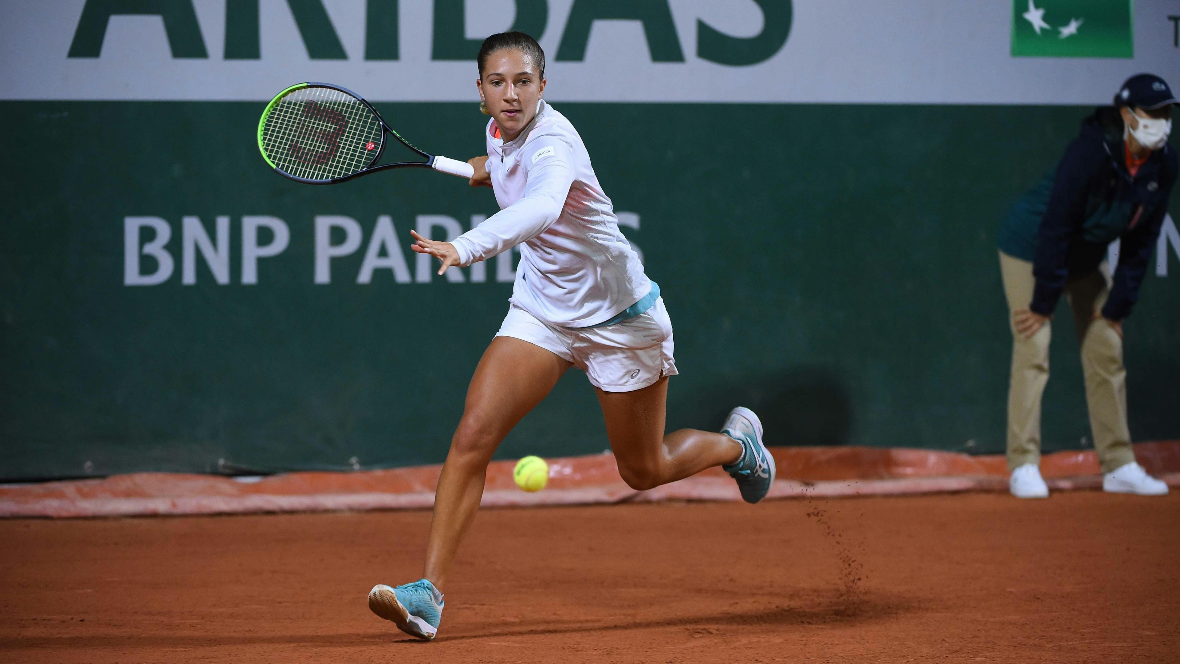 Diane Parry avait disputé Roland-Garros l'an passé et s'était inclinée au premier tour.