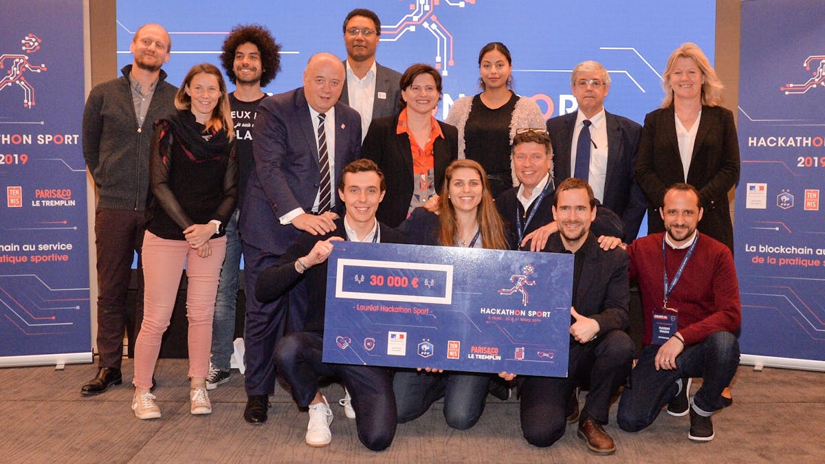 Club Token remporte le Hackathon Sport | Fédération française de tennis