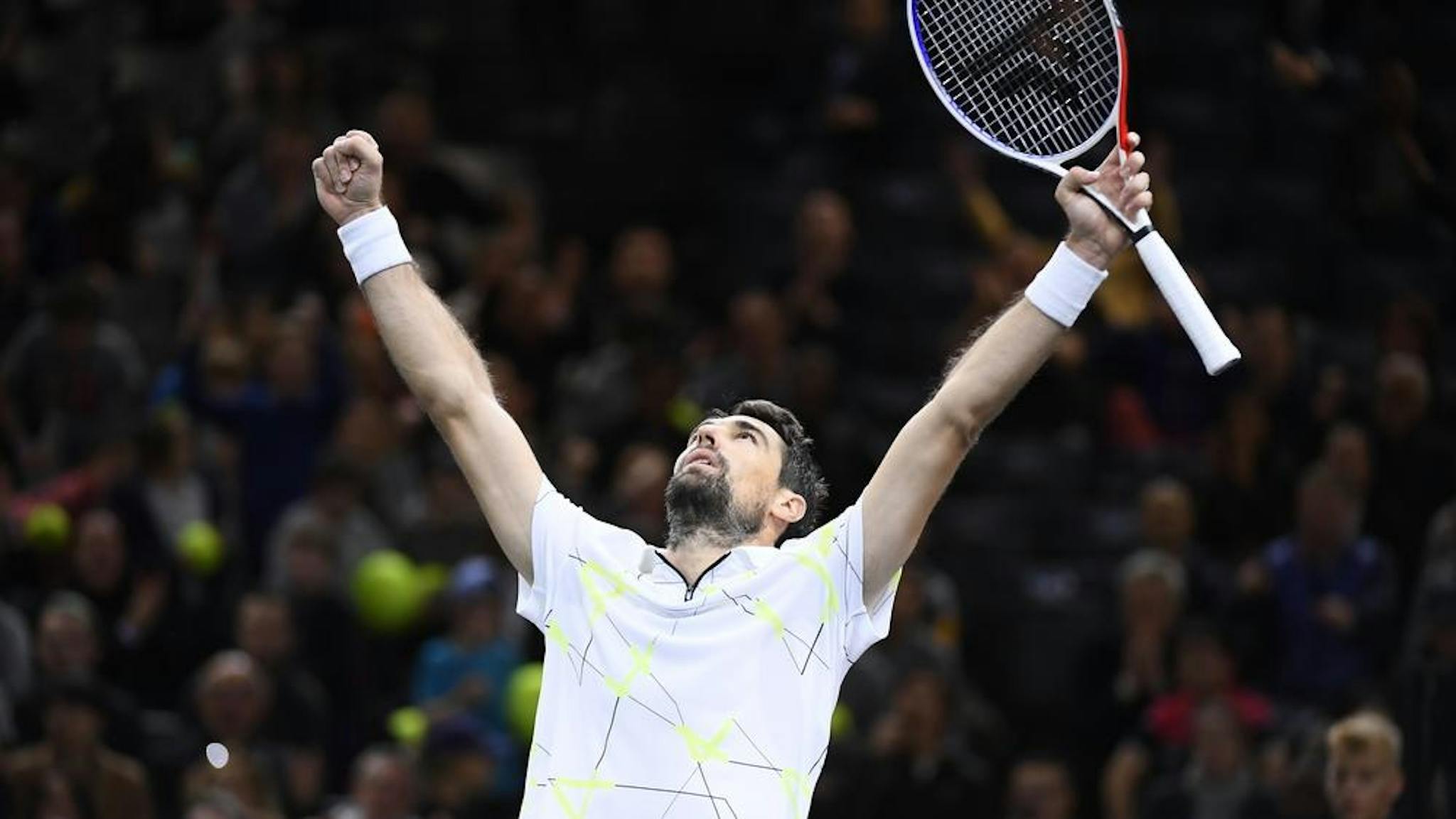 Troisième victoire d'affilée pour Jérémy Chardy.