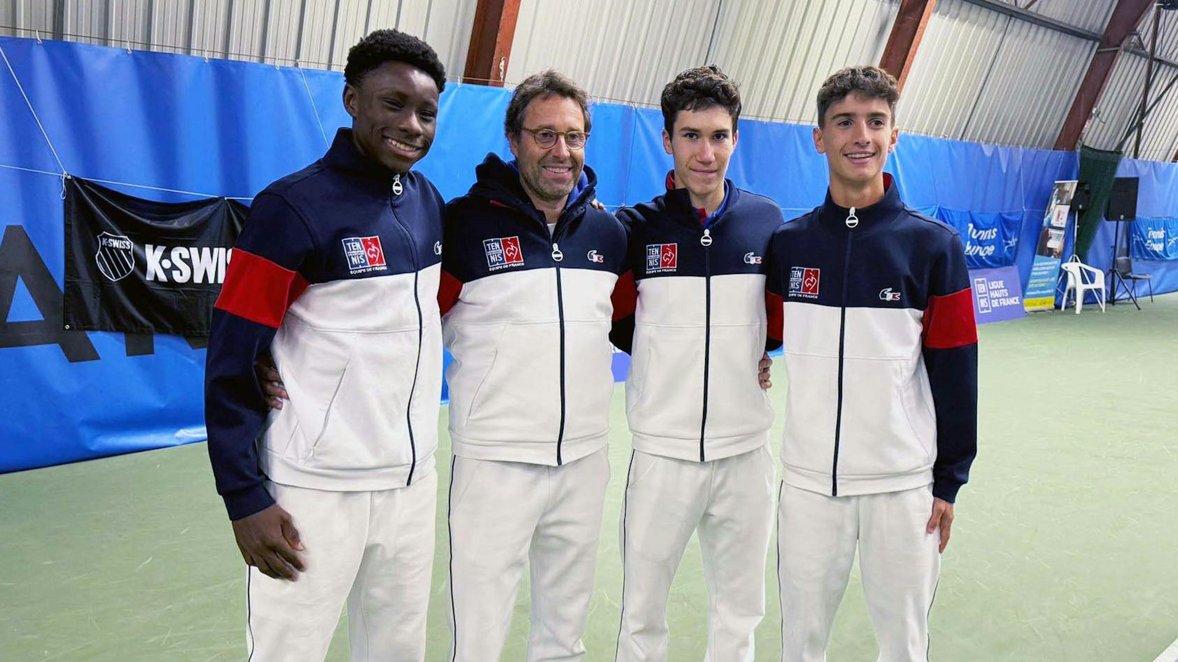 L'équipe de France U16 garçons.