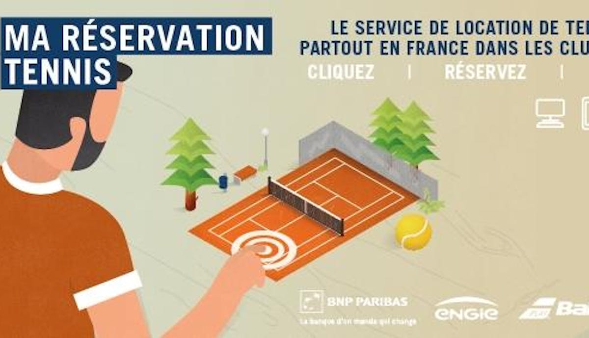 Nouveau service en ligne : Ma Réservation Tennis | Fédération française de tennis