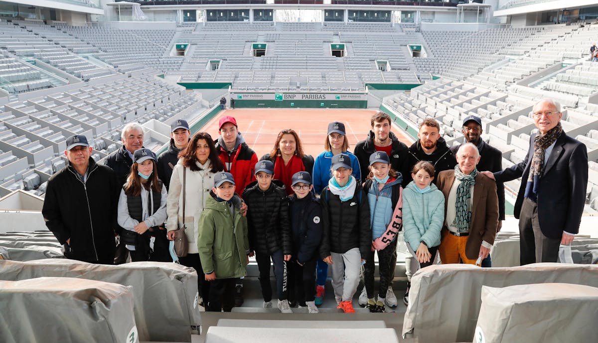 Quand de jeunes joueurs rencontrent la ministre chargée des sports | Fédération française de tennis