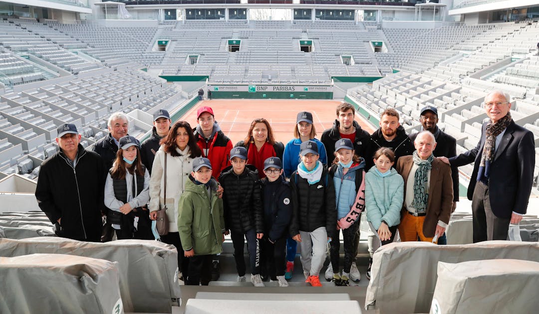 Quand de jeunes joueurs rencontrent la ministre chargée des sports | Fédération française de tennis