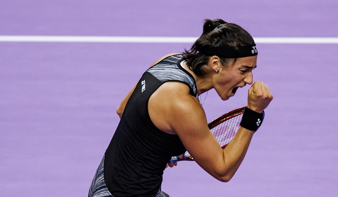 Open 6e Sens de Lyon : Caroline Garcia en deux temps, Burel éliminée | Fédération française de tennis