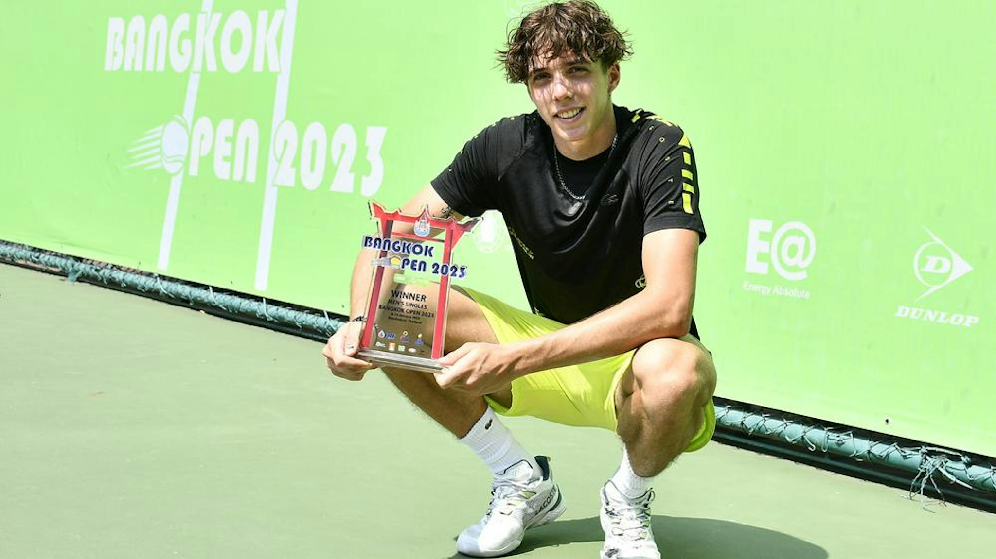 Vainqueur d'un Challenger à Bangkok en début de saison 2023, Arthur Cazaux a parfaitement géré sa reprise...