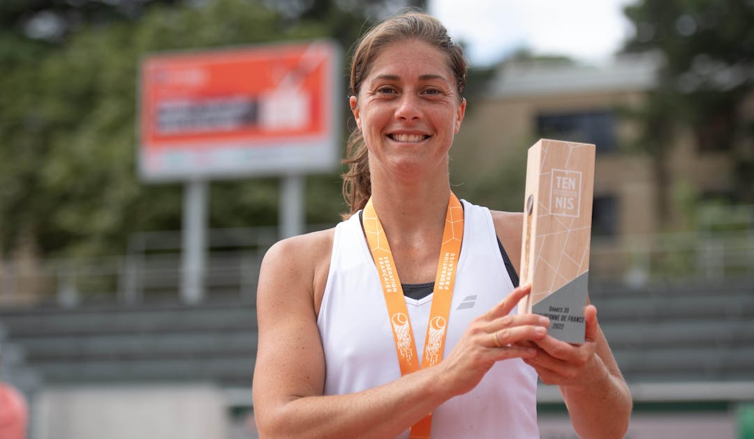 35 ans dames : Servane Delobelle enchaîne | Fédération française de tennis