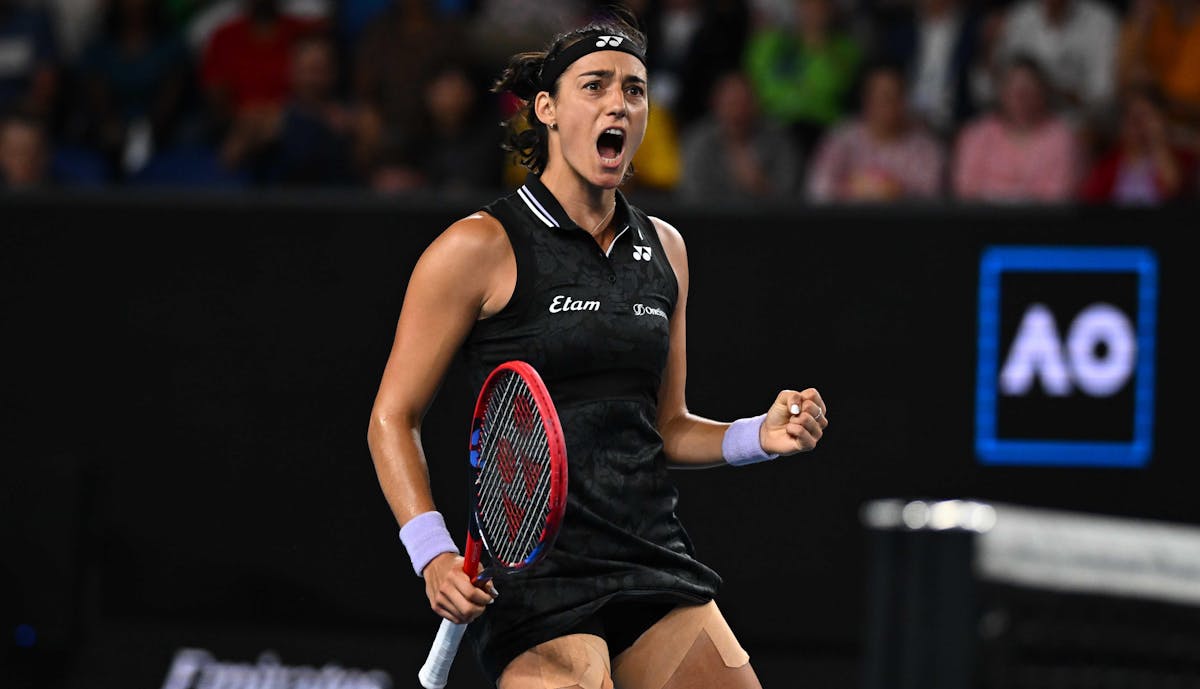 Caroline Garcia vise les quarts à l'Open d'Australie | Fédération française de tennis