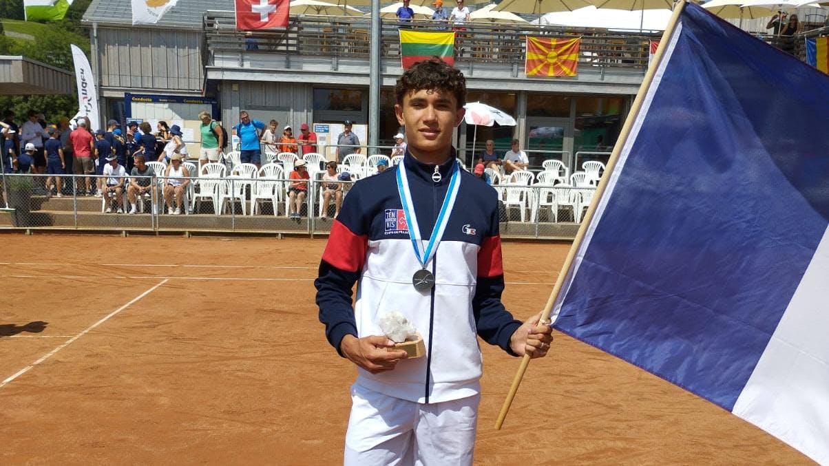 Tiago Pires, médaillé d'argent de la catégorie U18.