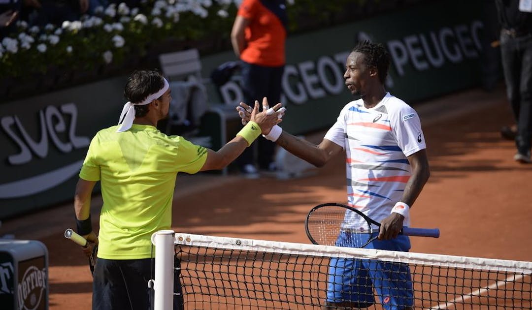 La Terre en Bleu - Monfils / Fognini (Roland-Garros 2014, 3ème tour) | Fédération française de tennis