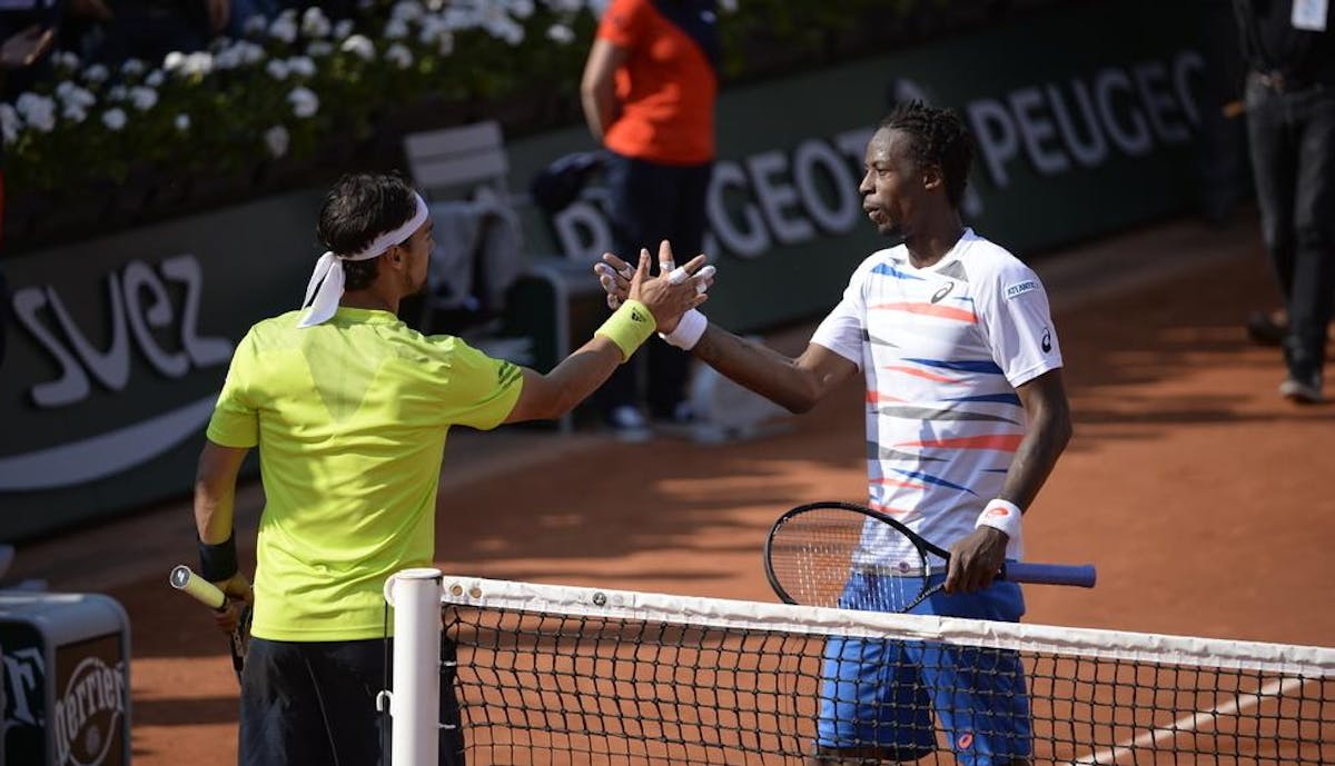 La Terre en Bleu - Monfils / Fognini (Roland-Garros 2014, 3ème tour) | Fédération française de tennis