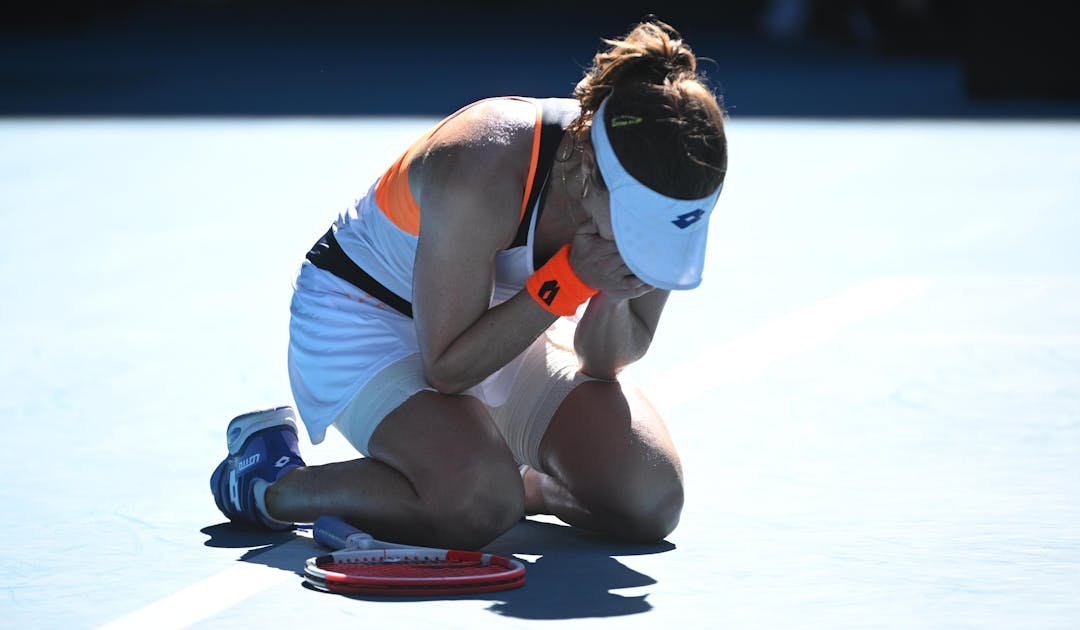 Alizé Cornet en quart de finale à l'Open d'Australie, première | Fédération française de tennis