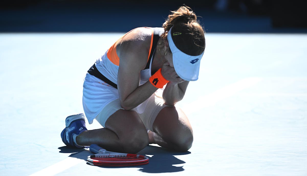 Alizé Cornet en quart de finale à l'Open d'Australie, première | Fédération française de tennis