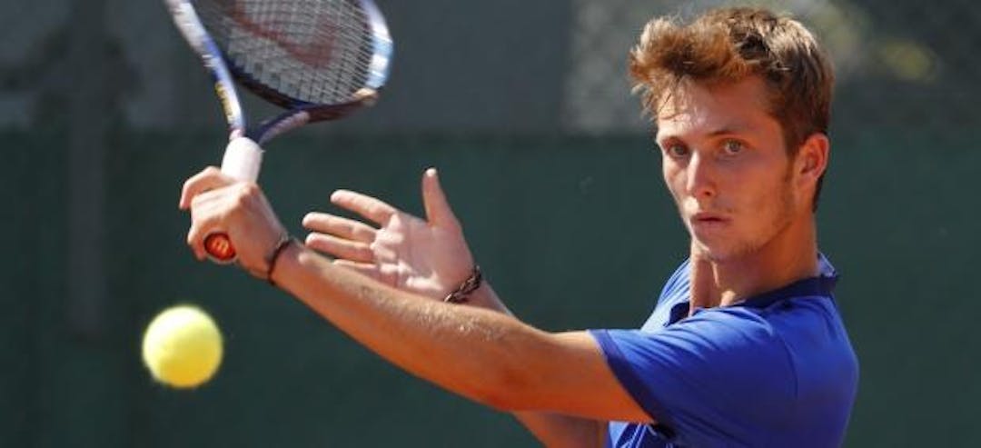 Corentin Moutet, vice-champion d&#039;Europe 17/18 | Fédération française de tennis