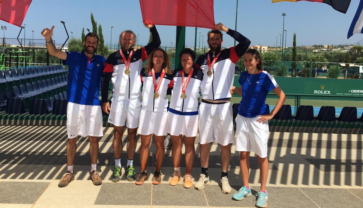 Deux médailles d'or pour l'équipe de France Sourds et malentendants | Fédération française de tennis