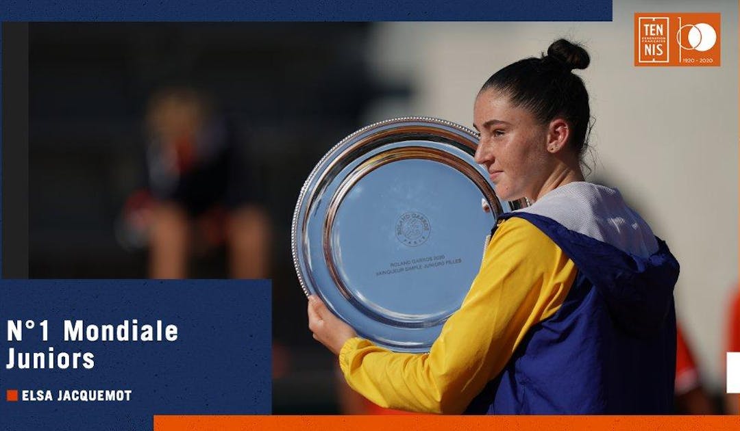 Elsa Jacquemot et Harold Mayot n°1 mondiaux juniors | Fédération française de tennis