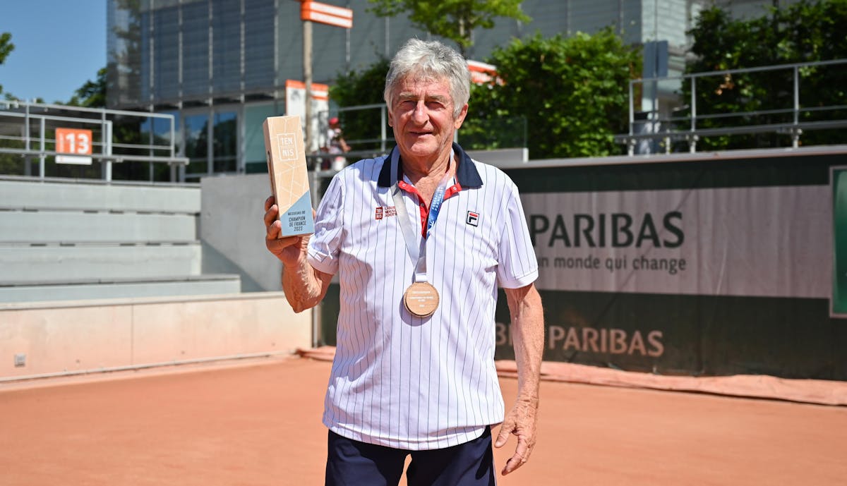 80 ans messieurs : Coutrix, la patience récompensée | Fédération française de tennis