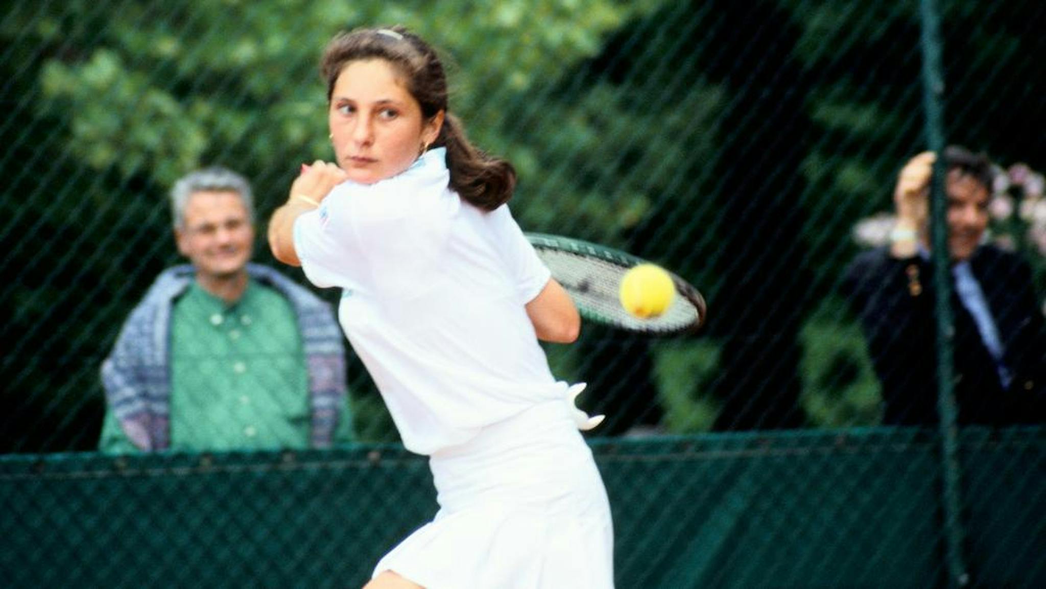 Amélie Castéra aux championnats de France 15-16 ans en 1993.