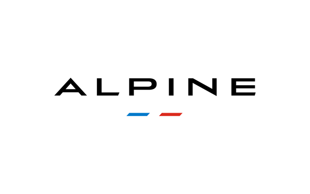 Logo de la marque de voiture Alpine